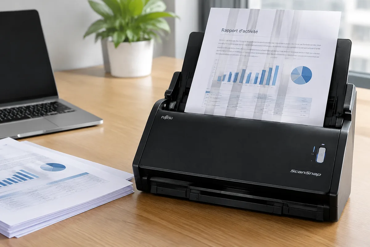 D’où viennent les bandes verticales sur les documents numérisés avec un scanner Fujitsu ?
