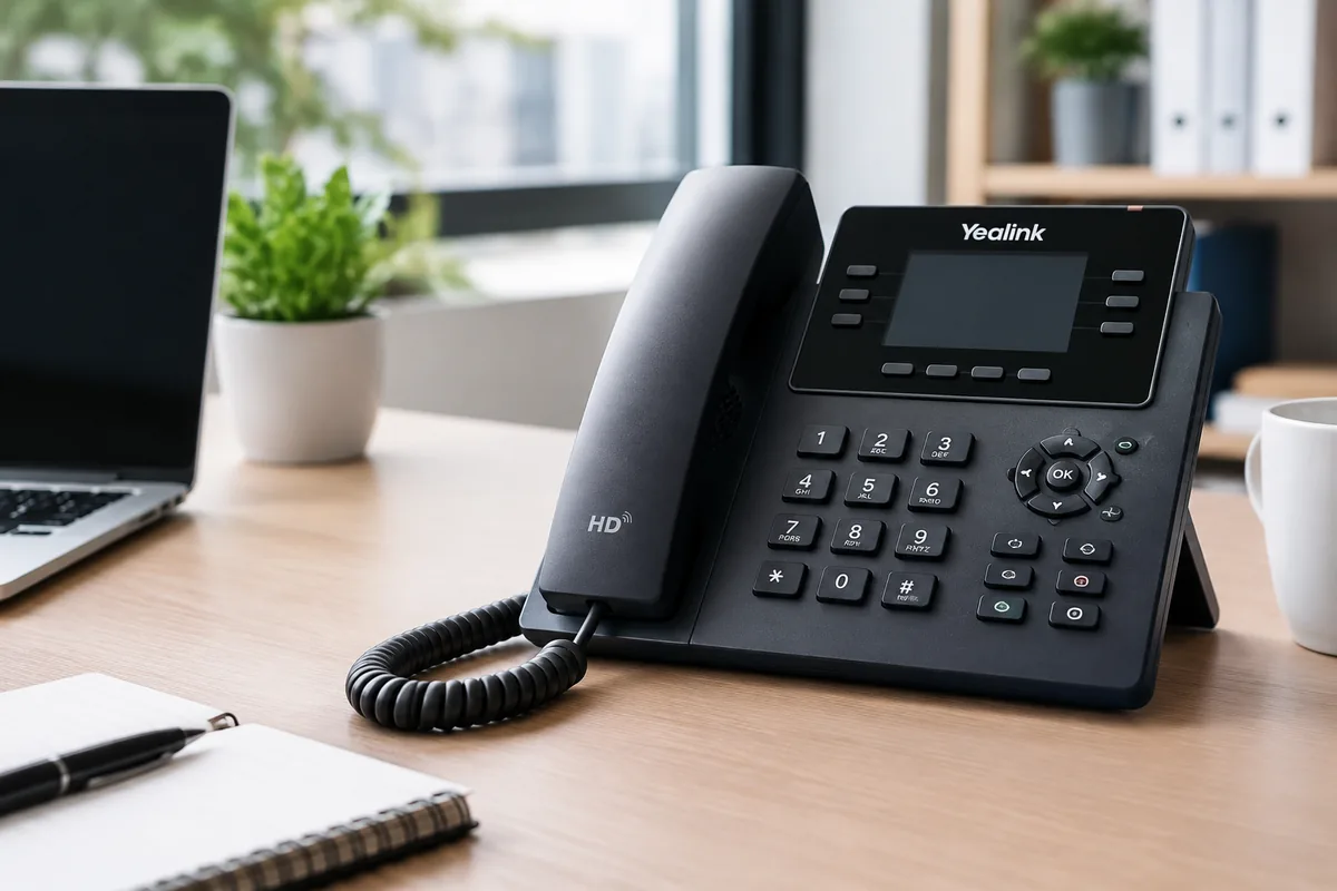 Téléphone de bureau Yealink qui ne reçoit plus les appels : vérifications du compte SIP